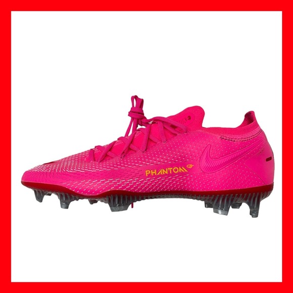 Nike Phantom GT Elite FG By You ID Pink Soccer Cleats...